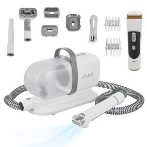 Hondentondeuse met stofzuiger Amesbury 6-in-1 verzorgingsset voor huisdieren in.tec