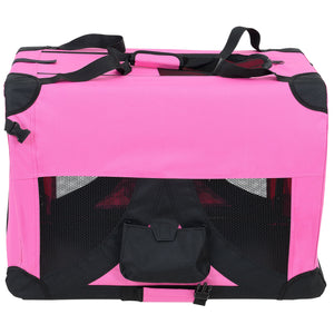 [pro.tec] Cage de Transport pour Chien Box pour Chien Chenil Pliant 4 Différentes Couleurs S - XXXXL