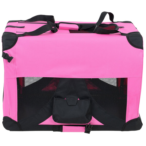 [pro.tec] Cage de Transport pour Chien Box pour Chien Chenil Pliant 4 Différentes Couleurs S - XXXXL