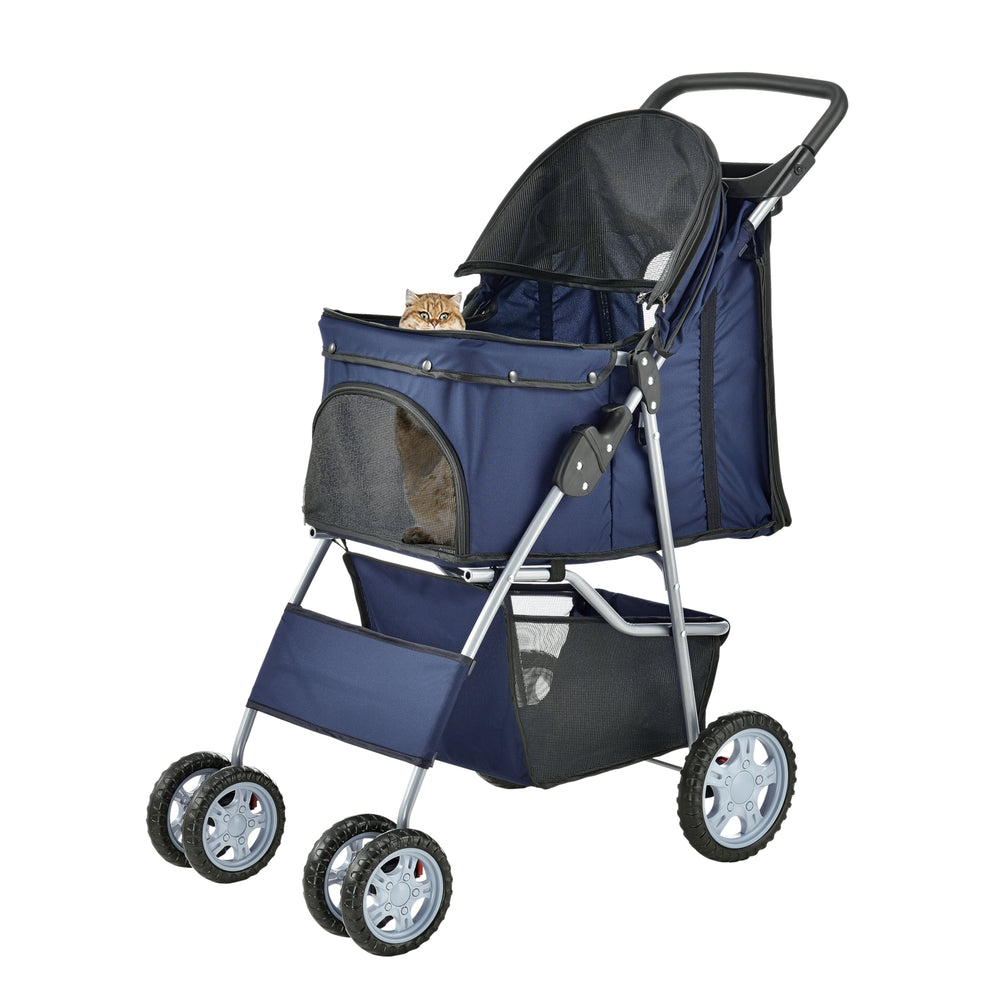 Hondenbuggy met 4 wielen 73x46x100 cm max. 15 kg - 4 varianten