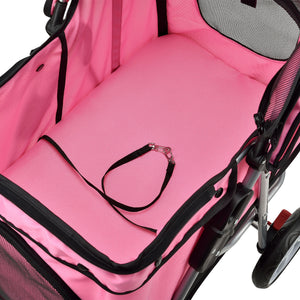 Poussette Pliable pour Chien Chat Animaux de Compagnie [pro.tec]