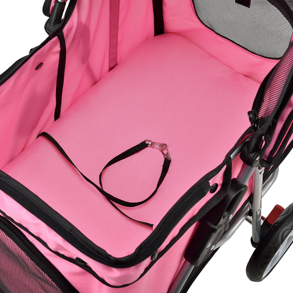 Poussette Pliable pour Chien Chat Animaux de Compagnie [pro.tec]