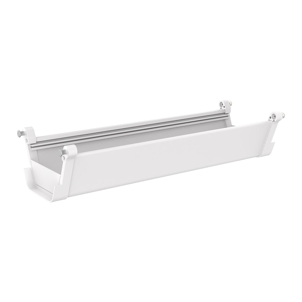 Kabelgoot Skegness 55x18x12 cm Wit [pro.tec] - premiumXL