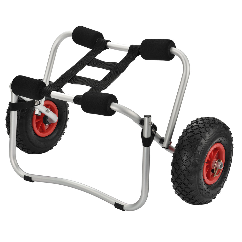 Kayak trolley opvouwbaar aluminium 72x31x44 cm max 70 kg