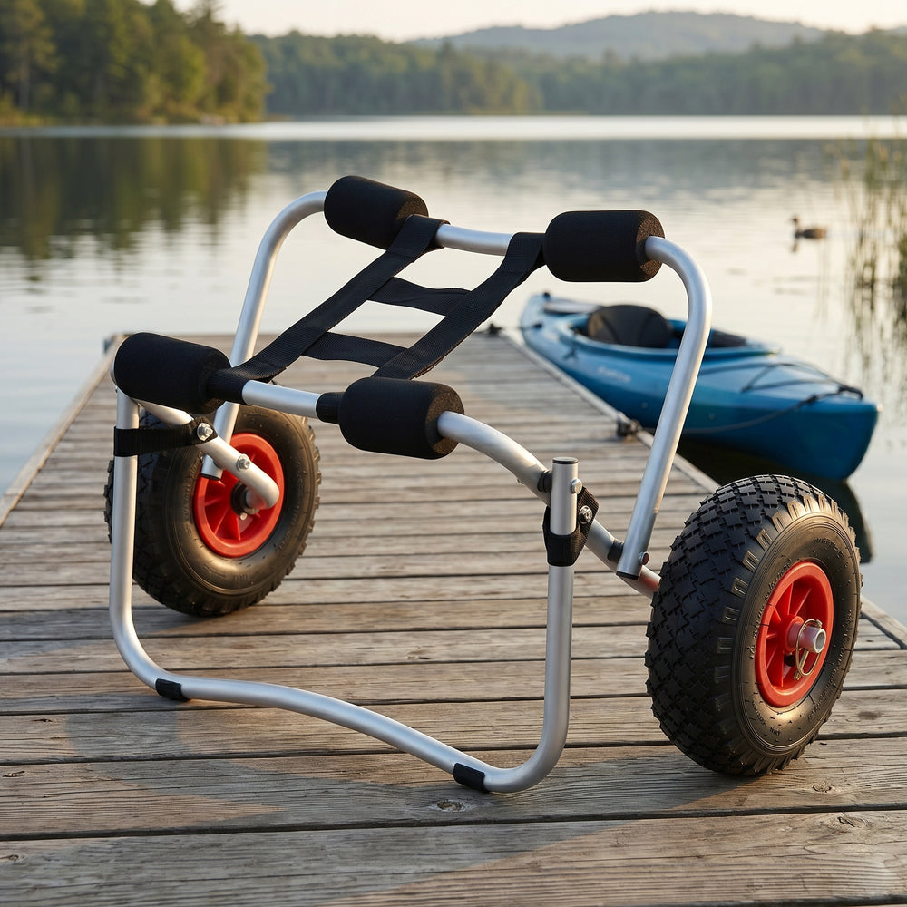 Chariot de Transport pour Bateau Pliable Capacité de Charge jusqu'à 70 kg [in.tec]
