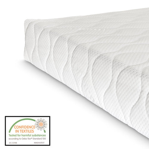 Matras koudschuim met gewatteerde tijk 1,5 cm - verschillende maten