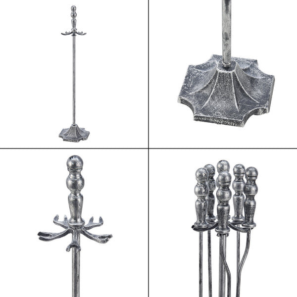 [en.casa] Hardset 5-delig Dovre 80x17,5 cm met gereedschap - 2 varianten