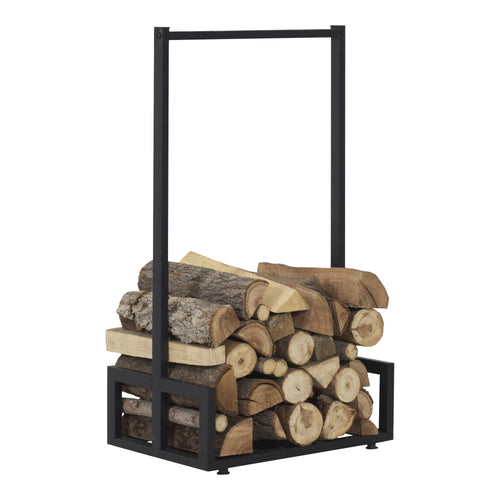 Kaminholzregal Thisted 50x35x95cm [en.casa] - premiumXL