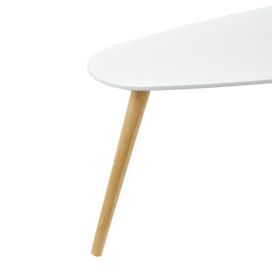 Lot de 2 Tables Basses Langesund Tailles Différentes  MDF Pin [en.casa]