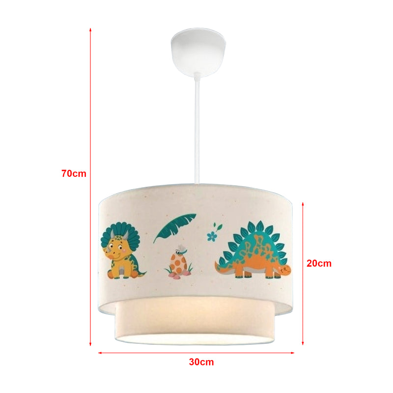Croquis coté Suspension Lurgan pour enfant [lux.pro]