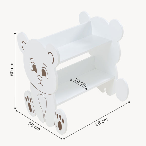 [en.casa] Boekenkast Tårnby voor kinderen - 2 varianten