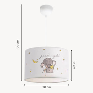 Suspension Rugby pour enfant E27 70 cm [lux.pro]