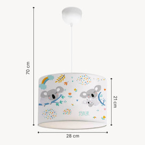 Suspension Rugby pour enfant E27 70 cm [lux.pro]