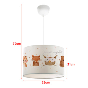 Suspension Rugby pour enfant E27 70 cm [lux.pro]