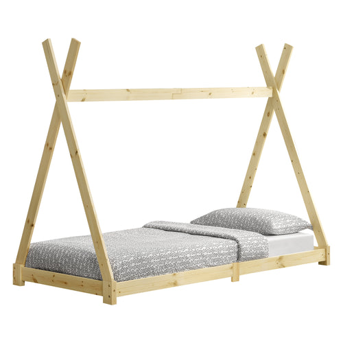 Lit enfant tipi Höri en pin 90 x 200 cm [en.casa]