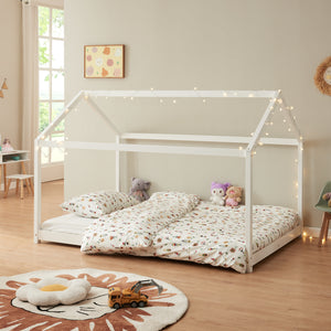 Lit enfant Cerro en différentes tailles blanc [en.casa] - premiumXL