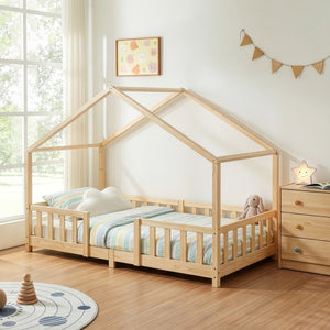 Kinderbed Treviolo huisbed [en.casa]