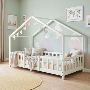 Kinderbed Treviolo huisbed [en.casa]