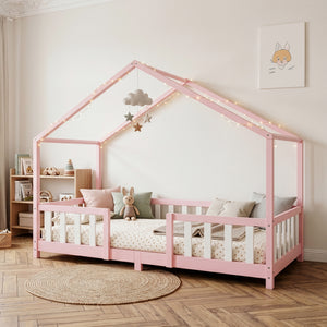 Kinderbed Treviolo huisbed [en.casa]
