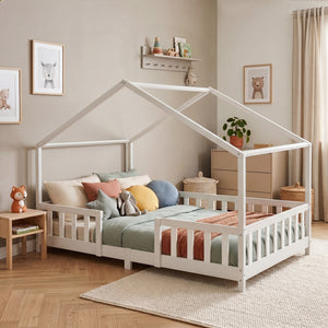 Kinderbed Treviolo huisbed [en.casa]