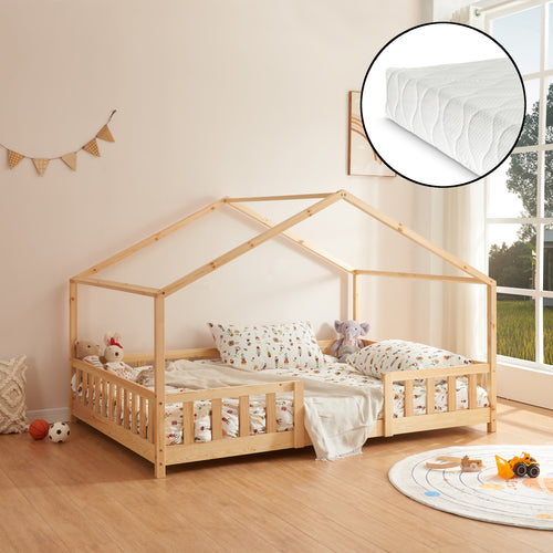 Kinderbed Treviolo met koudschuimmatras [en.casa] - premiumXL