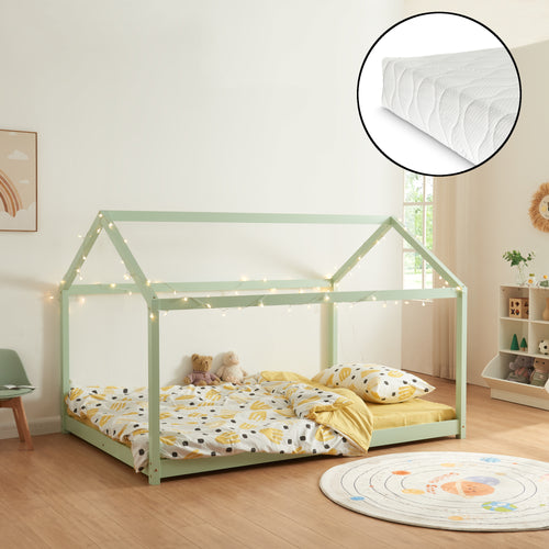 Kinderbed Cerro met matras in verschillende kleuren en maten [en.casa] - premiumXL