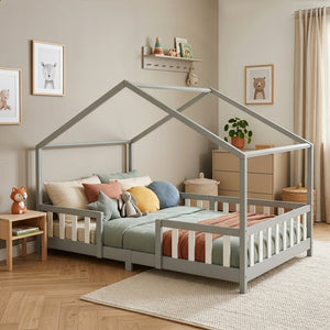 Kinderbed Treviolo huisbed [en.casa]
