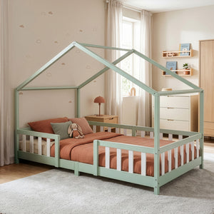 Kinderbed Treviolo huisbed [en.casa]