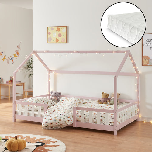 Kinderbett Sisimiut met matras [en.casa] - premiumXL