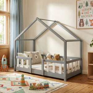 Kinderbed Treviolo huisbed [en.casa]