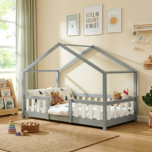 Kinderbed Treviolo huisbed [en.casa]