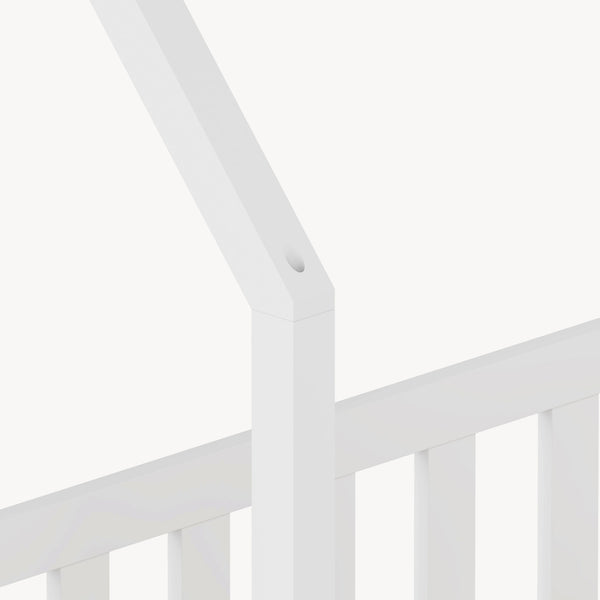 Kinderbed Hesel huisbed met uitvalbeveiliging [en.casa]