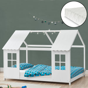 Halfopen kinderbed Tostedt met matras [en.casa] - premiumXL