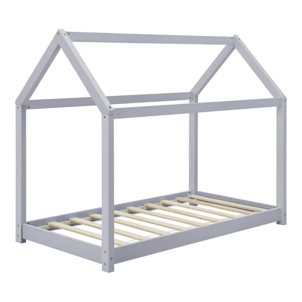 Kinderbed Netstal houten bed grenen huisbed - verschillende maten en kleuren