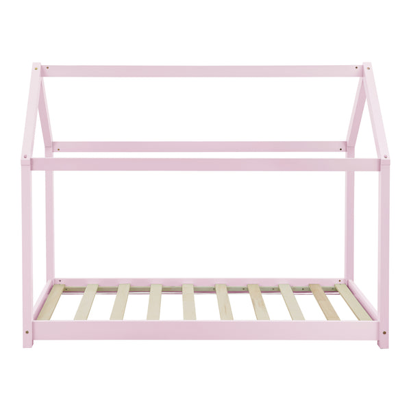 Kinderbed Netstal houten bed grenen huisbed - verschillende maten en kleuren