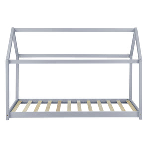 Kinderbed Netstal houten bed huisbed 90x200 cm - 4 kleuren
