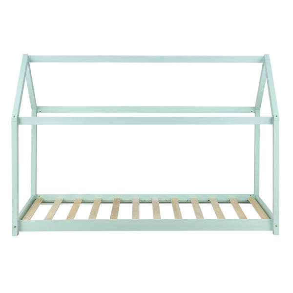 Kinderbed Netstal houten bed huisbed 90x200 cm - 4 kleuren