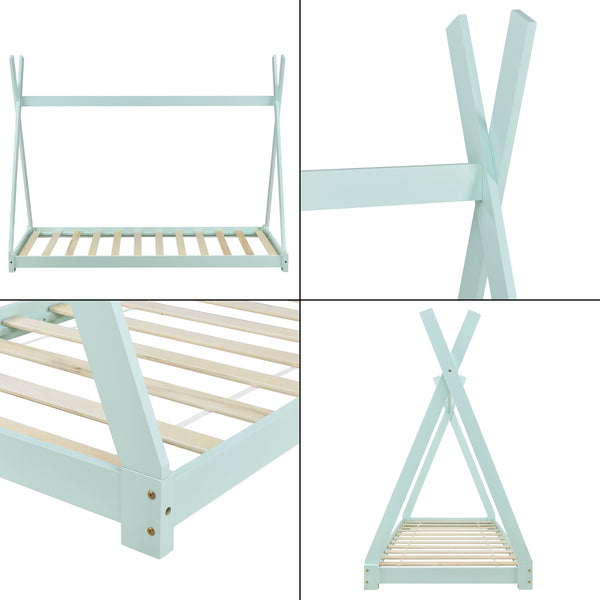 Lit de Tipi pour Enfant Onejda Plusieurs Couleurs Tailles Différentes [en.casa] 