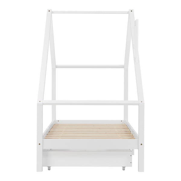 Kinderbed Assling met 2 lades 206x97x162 cm - 4 varianten
