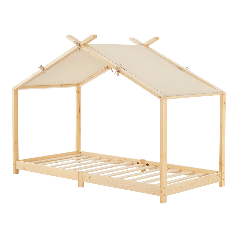 Kinderbed Brome huisbed 90x200 cm [en.casa]