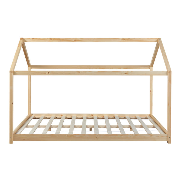 Lit cabane pour enfant Cerro bois de pin contreplaqué [en.casa]