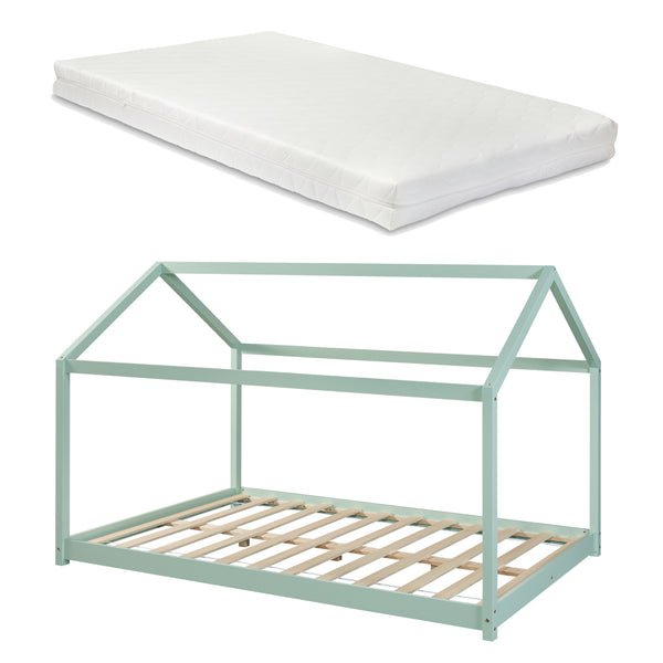 [en.casa] [neu.haus] Kinderbed Cerro huisbed met matras en bedbodem - 8 varianten