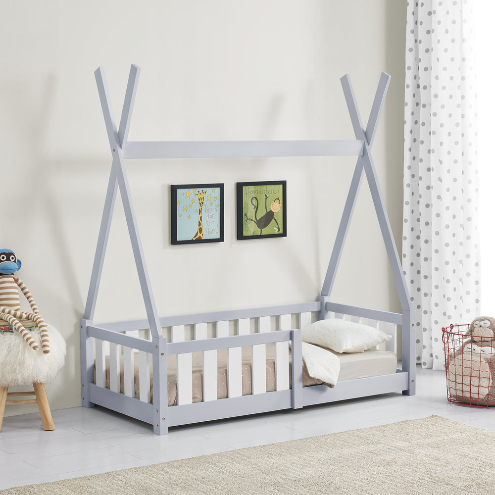 Kinderbed Helsingborg 70x140 cm [en.casa] - premiumXL
