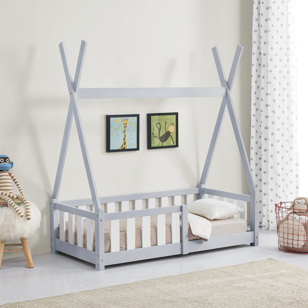 Kinderbed Helsingborg 70x140 cm [en.casa] - premiumXL