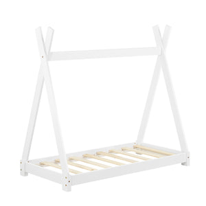 Juniorbed Tipi eenpersoonsbed incl. matras - verschillende maten en kleuren
