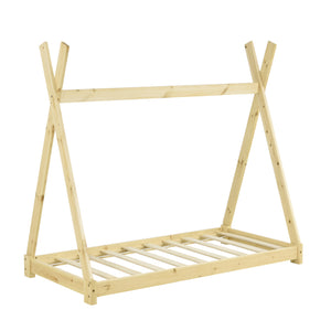 Juniorbed Tipi eenpersoonsbed incl. matras - verschillende maten en kleuren