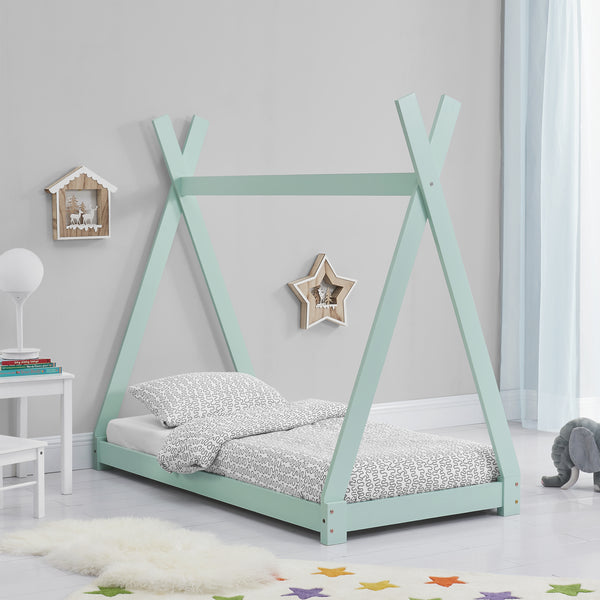 [en.casa] Lit de Tipi pour Enfant Onejda Plusiers Couleurs et Tailles