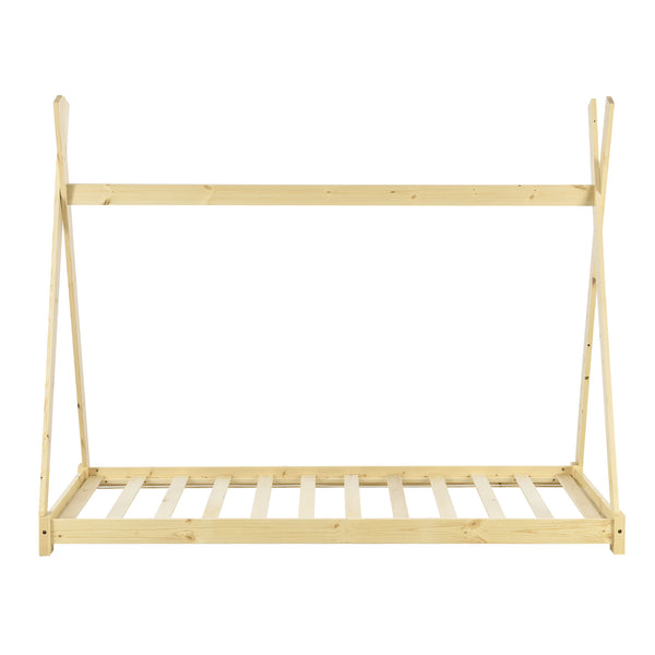Kinderbed Onejda Tipi grenen met bedbodem - 6 varianten