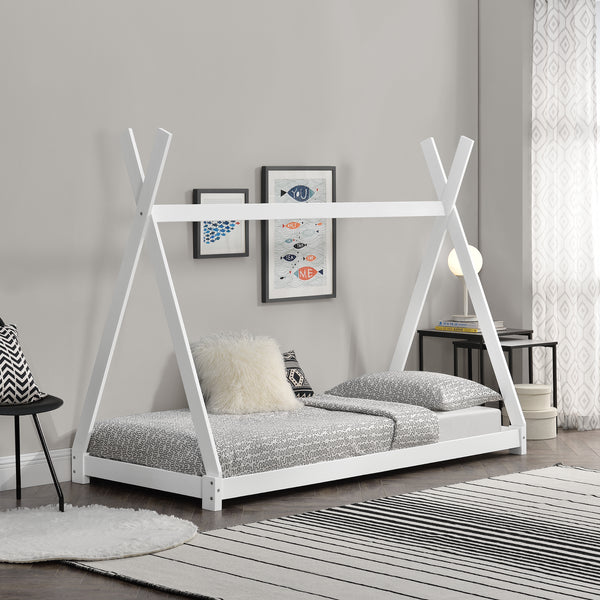 Kinderbed Onejda Tipi grenen met bedbodem - 6 varianten