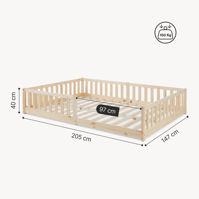 Maatschets Kinderbed Tanna [en.casa]